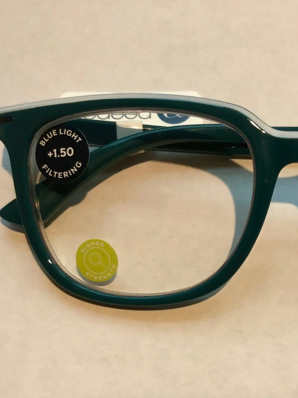 New Teal Dante Peepers Reading Glasses +1.50